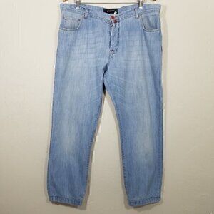Kiton Napoli Button Fly Jeans Size 42
